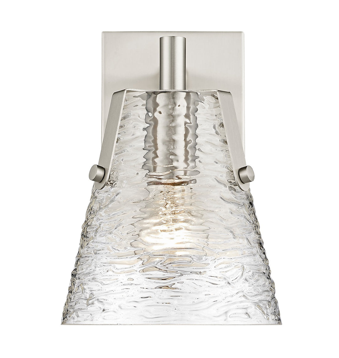 Analia One Light Wall Sconce in Brushed Nickel - available from The Lighting Shoppe, trusted by Canadian homeowners