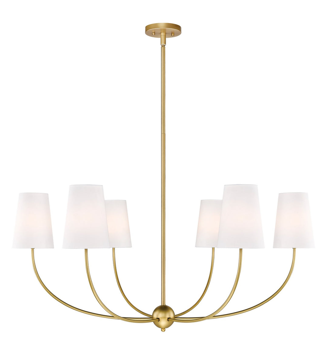 Z-Lite Canada - 3040-42RB - Six Light Chandelier - Shannon - Rubbed Brass