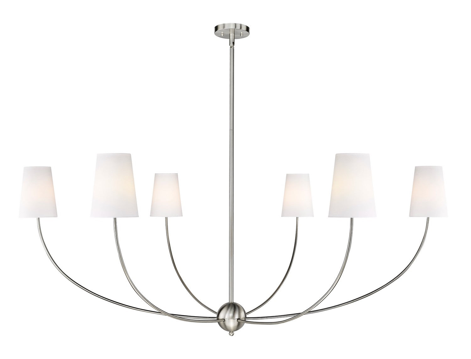 Z-Lite Canada - 3040-62BN - Six Light Chandelier - Shannon