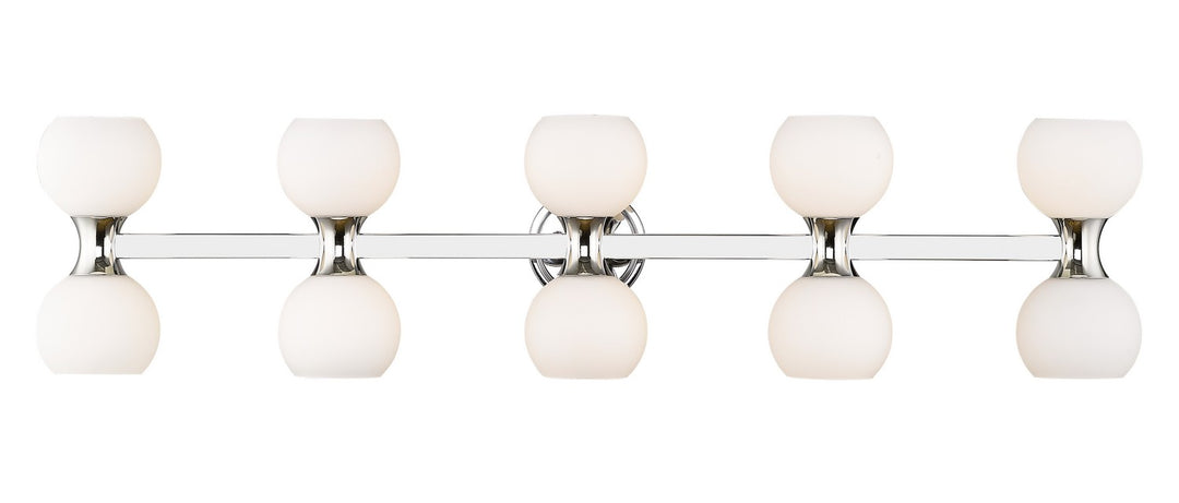 Z-Lite Canada - 494-10V-CH - Ten Light Vanity - Artemis - Chrome