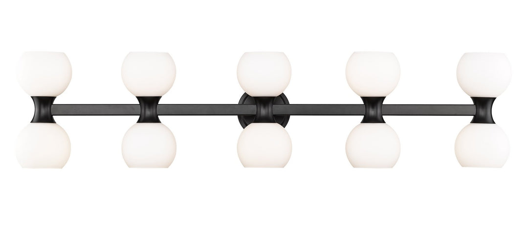 Z-Lite Canada - 494-10V-MB - Ten Light Vanity - Artemis - Matte Black