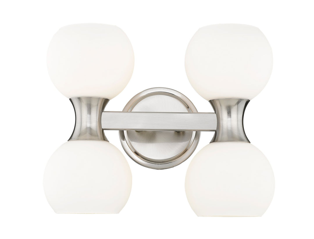 Z-Lite Canada - 494-4V-BN - Four Light Vanity - Artemis - Brushed Nickel