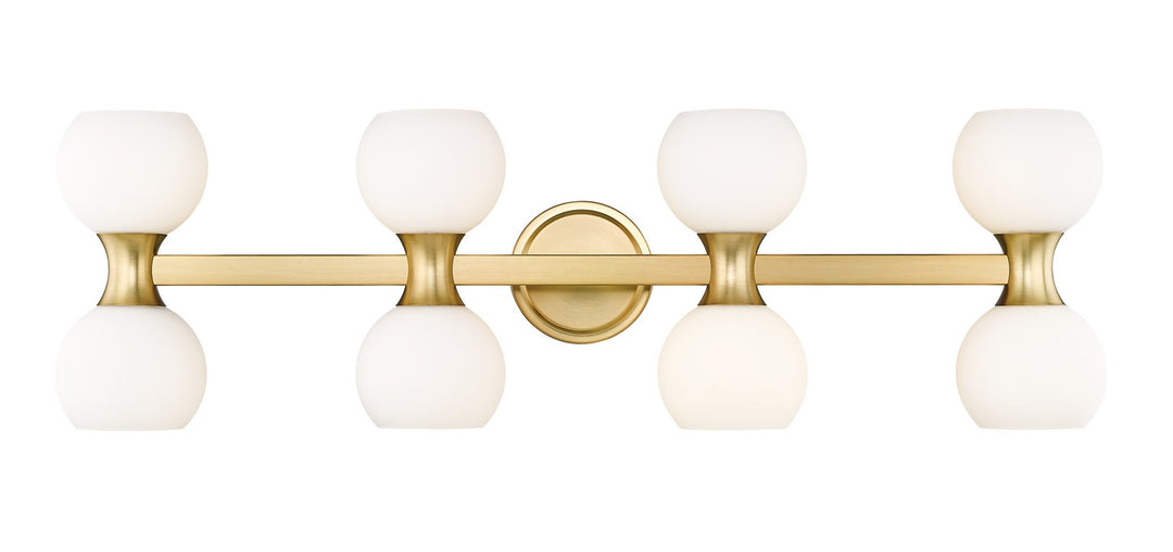 Z-Lite Canada - 494-8V-MGLD - Eight Light Vanity - Artemis - Modern Gold