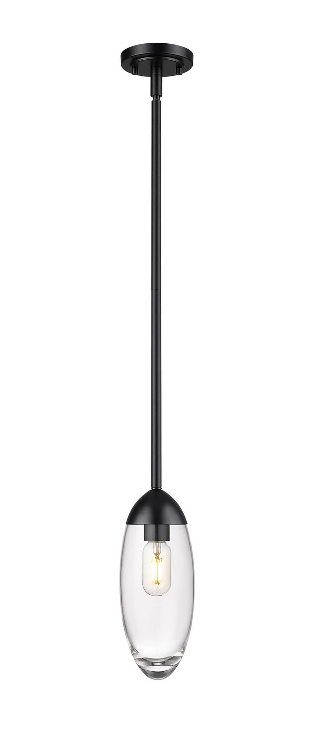 Arden One Light Pendant in Matte Black - available from The Lighting Shoppe, trusted by Canadian homeowners