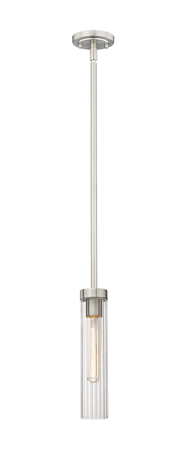 Beau One Light Pendant in Brushed Nickel - available from The Lighting Shoppe, trusted by Canadian homeowners