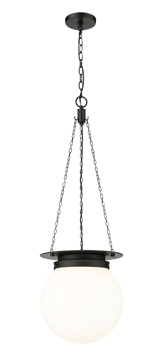 Calhoun One Light Pendant in Matte black - available from The Lighting Shoppe, trusted by Canadian homeowners
