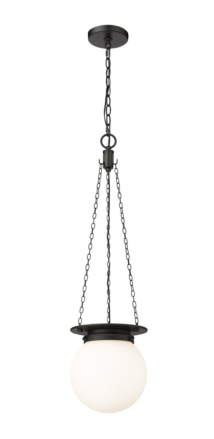 Calhoun One Light Pendant in Matte black - available from The Lighting Shoppe, trusted by Canadian homeowners