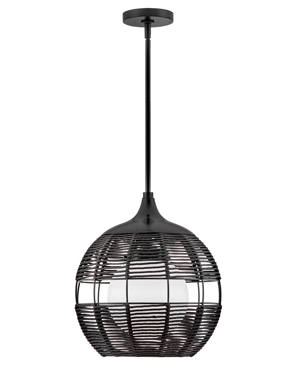 Maddox LED Pendant in Black - available from The Lighting Shoppe, trusted by Canadian homeowners