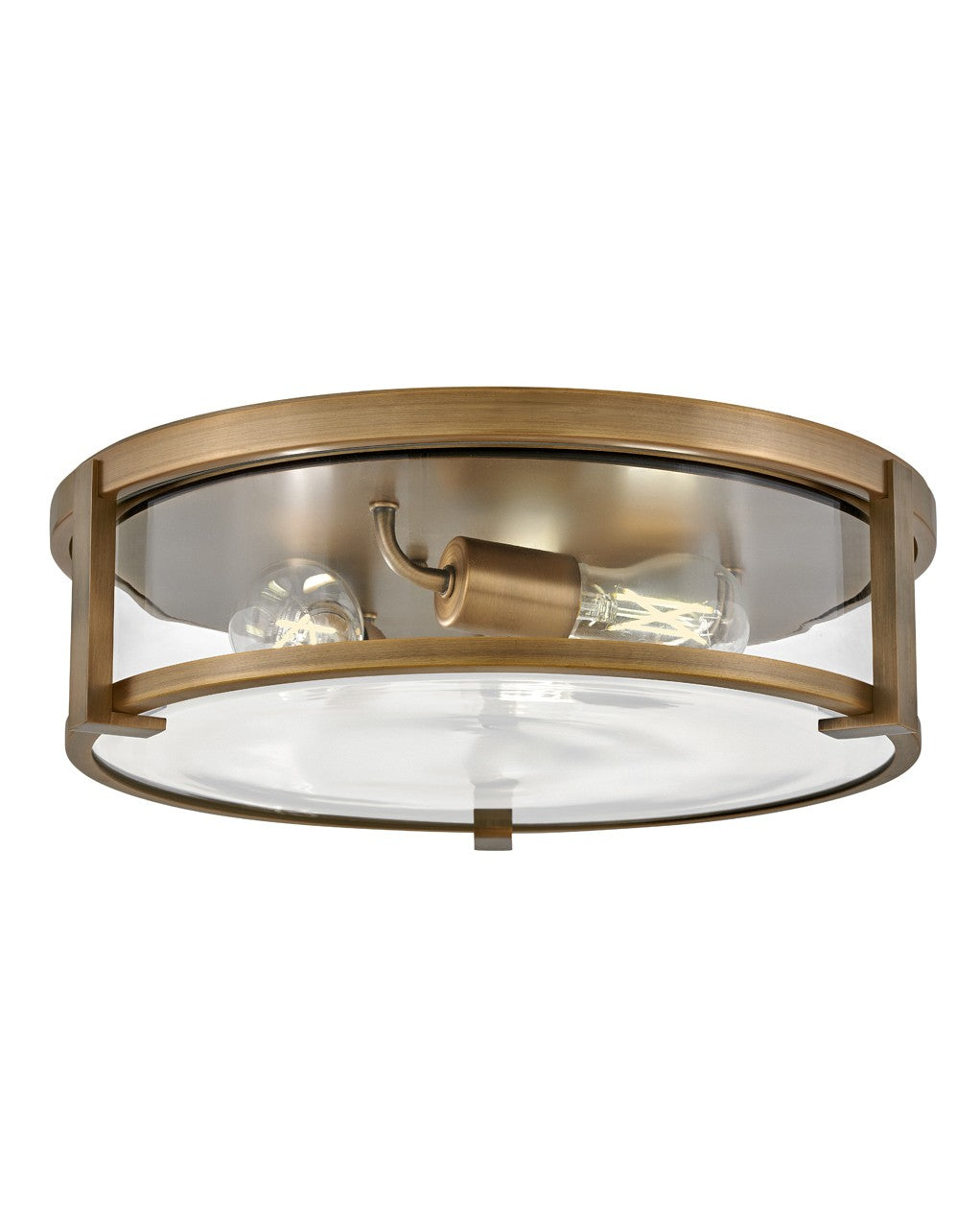 Hinkley Canada - 3243BR-CL - LED Flush Mount - Lowell - Brushed Bronze