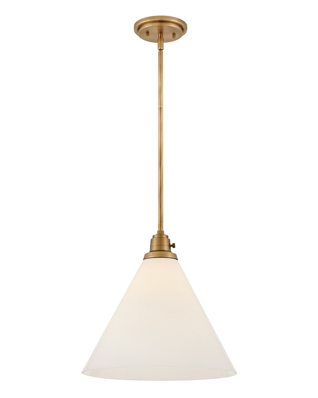 Arti LED Pendant in Heritage Brass - available from The Lighting Shoppe, trusted by Canadian homeowners
