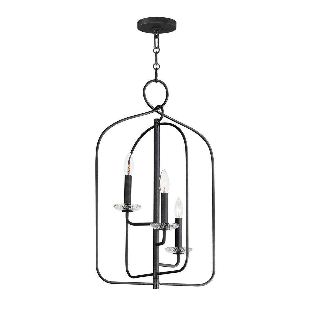 Madeira Three Light Pendant in Anthracite