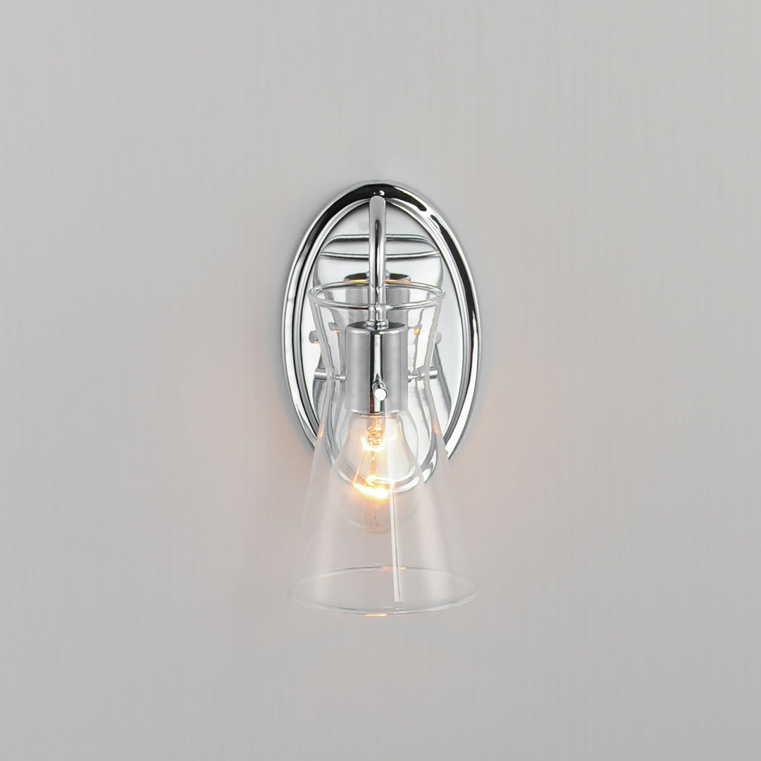 Maxim - 12481CLPC - One Light Wall Sconce - Ava - Polished Chrome
