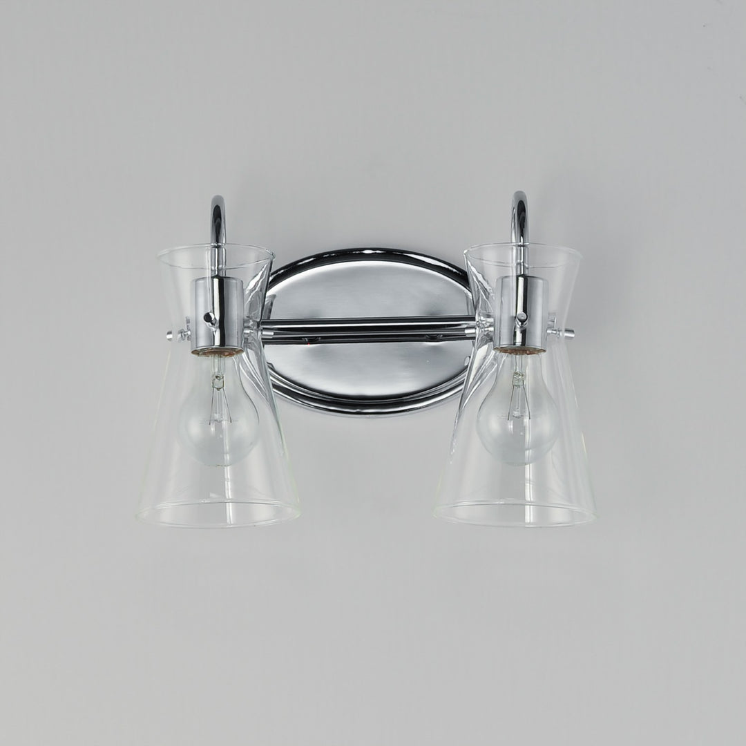 Maxim - 12482CLPC - Two Light Bath Vanity - Ava - Polished Chrome