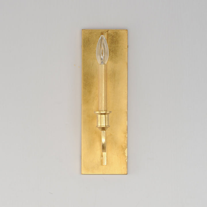 Maxim - 12781GL - One Light Wall Sconce - Normandy - Gold Leaf