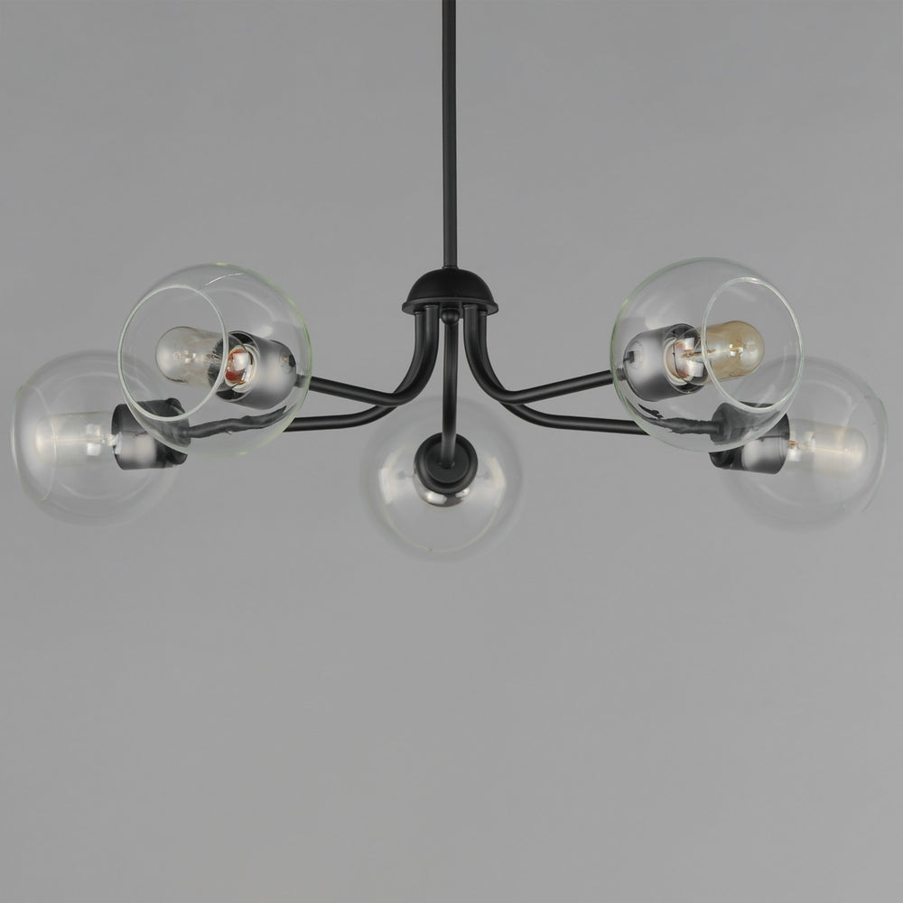 Maxim - 21635CLBK - Five Light Chandelier - Knox - Black