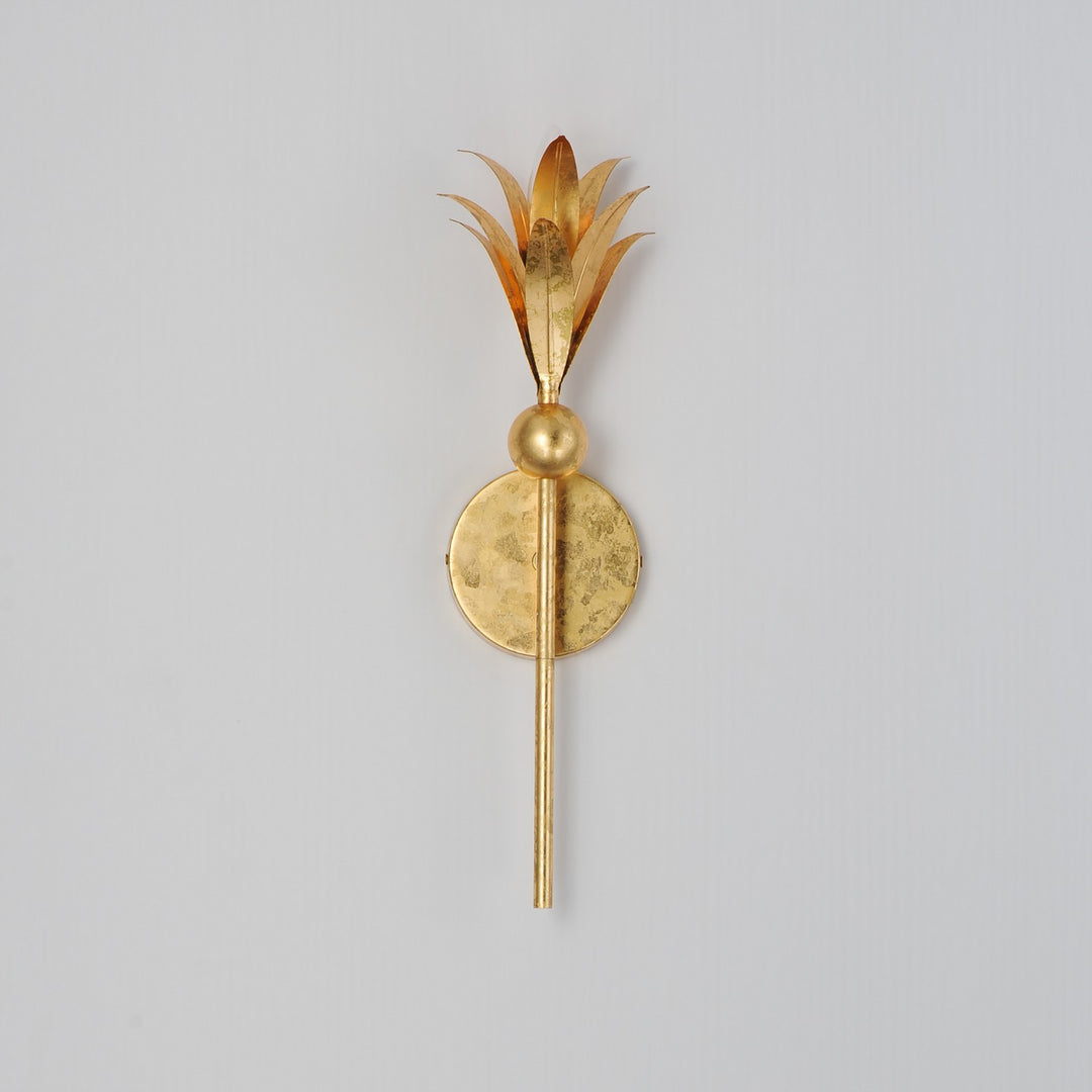 Maxim - 2881GL - One Light Wall Sconce - Paloma - Gold Leaf