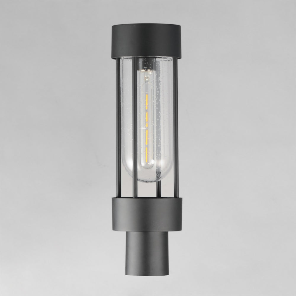 Maxim - 30580CDBK - One Light Outdoor Post/Pier Mount - Millennial - Black