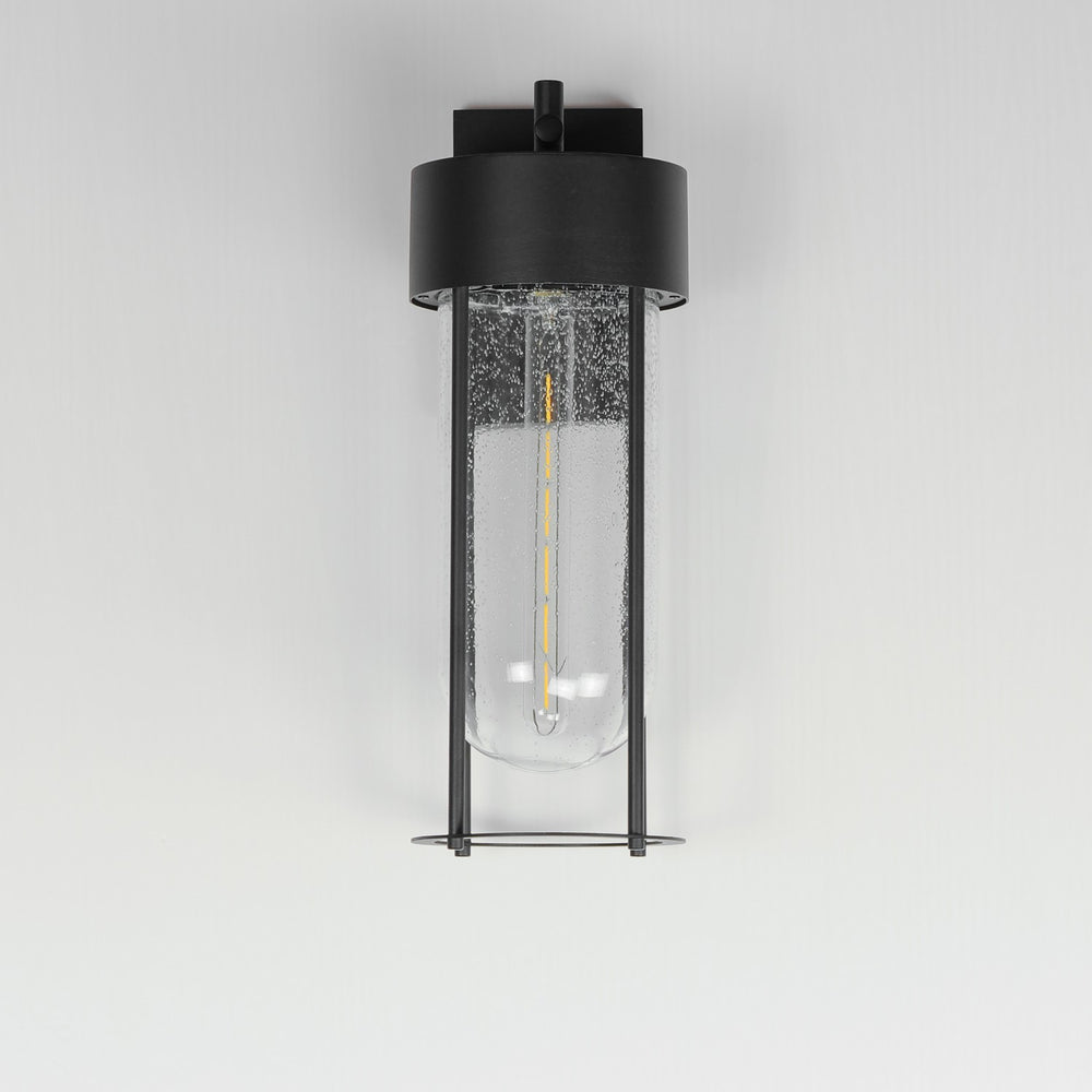 Maxim - 30584CDBK - One Light Outdoor Wall Sconce - Millennial - Black