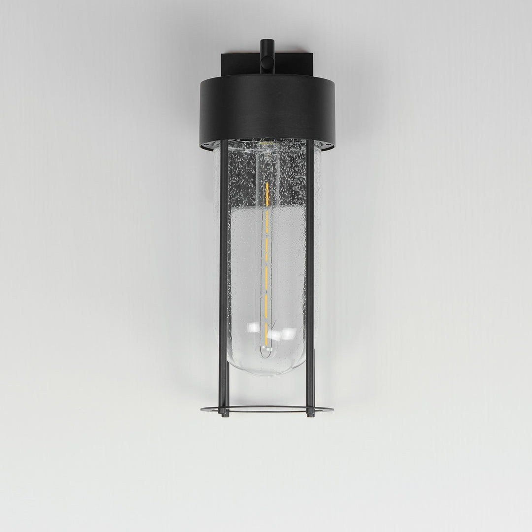 Maxim - 30584CDBK - One Light Outdoor Wall Sconce - Millennial - Black