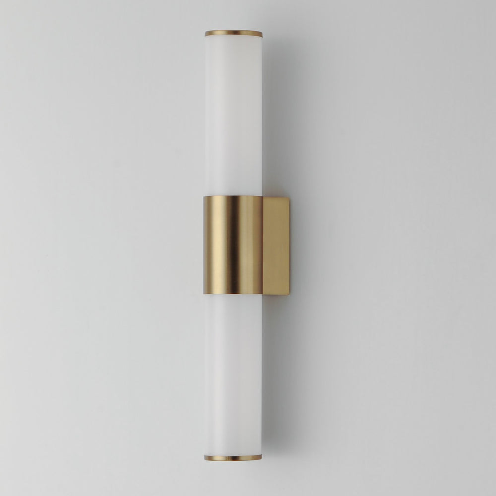 Maxim - 52500WTNAB - LED Bath Vanity - Tubo - Natural Aged Brass