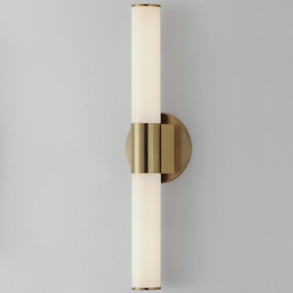 Maxim - 52502WTNAB - LED Bath Vanity - Tubo - Natural Aged Brass