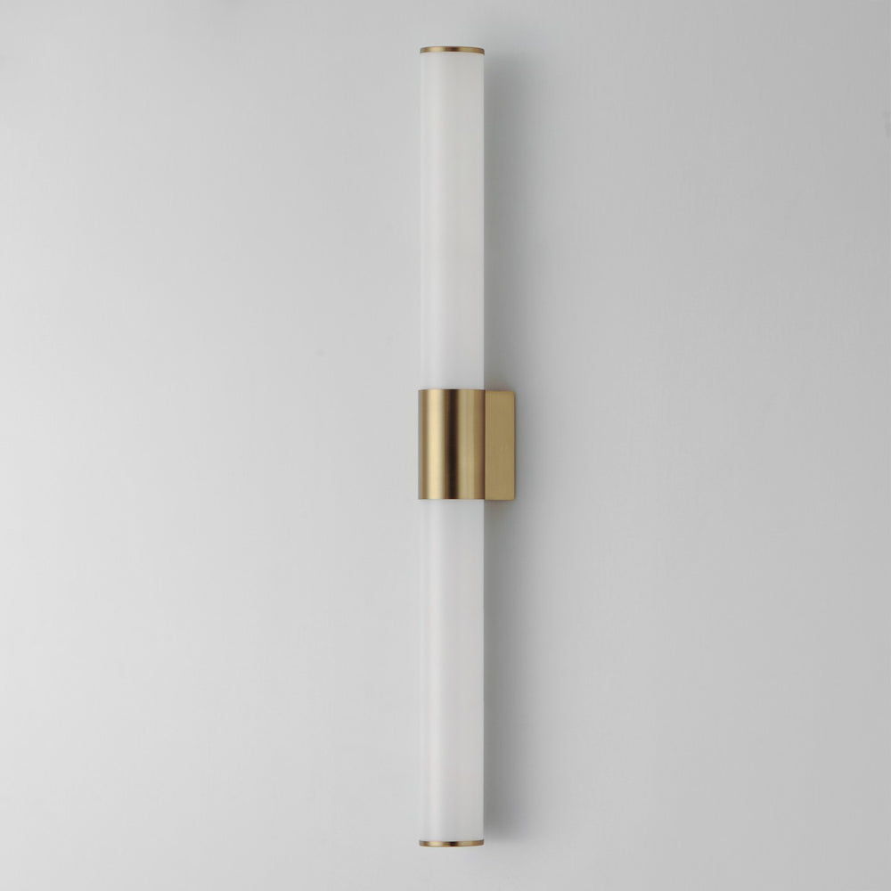 Maxim - 52504WTNAB - LED Bath Vanity - Tubo - Natural Aged Brass