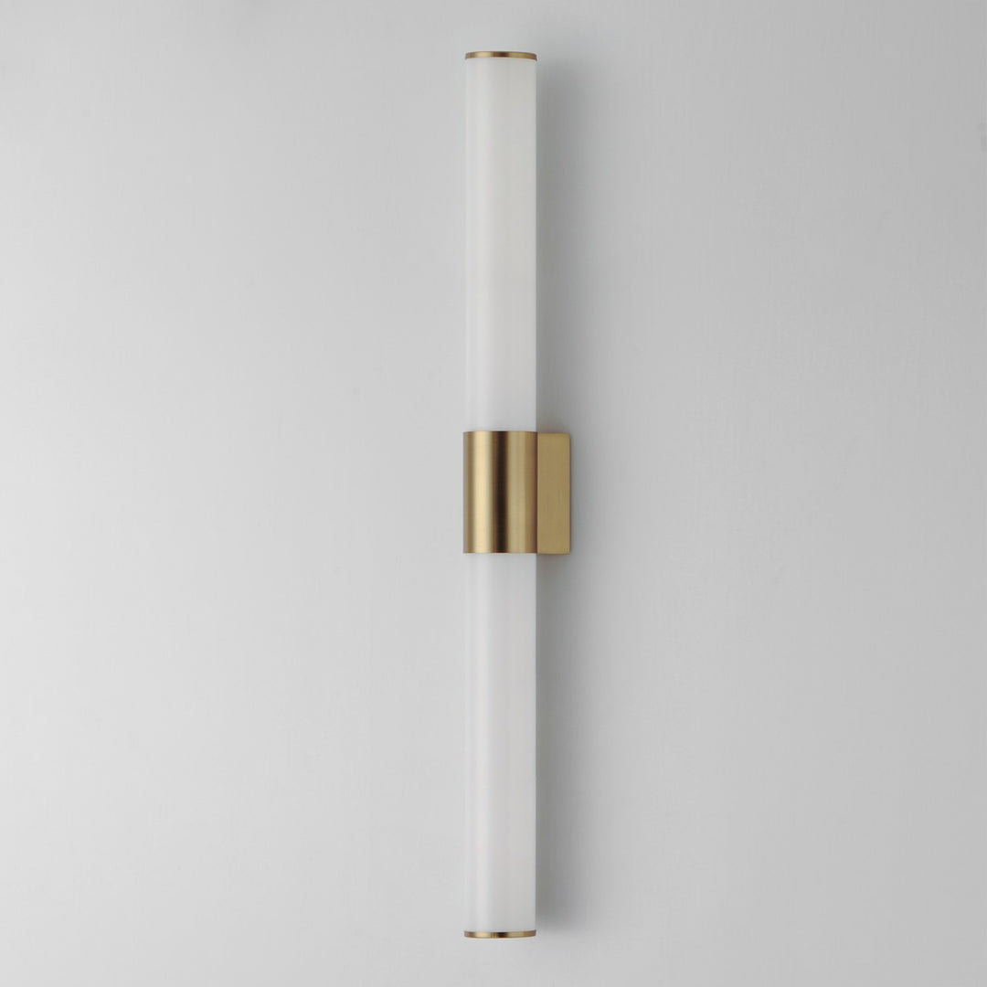 Maxim - 52504WTNAB - LED Bath Vanity - Tubo - Natural Aged Brass