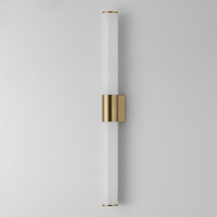 Maxim - 52504WTNAB - LED Bath Vanity - Tubo - Natural Aged Brass