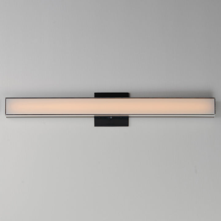 Maxim - 59004CLFTBK - LED Bath Vanity - Edge - Black