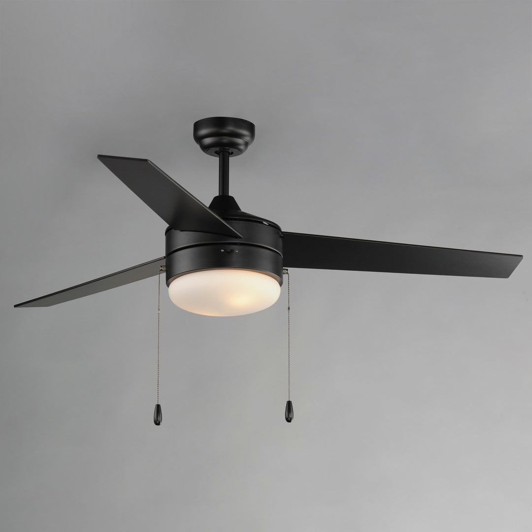Maxim - 89906FTBKWN - 52" Ceiling Fan - Trio - Black / Walnut
