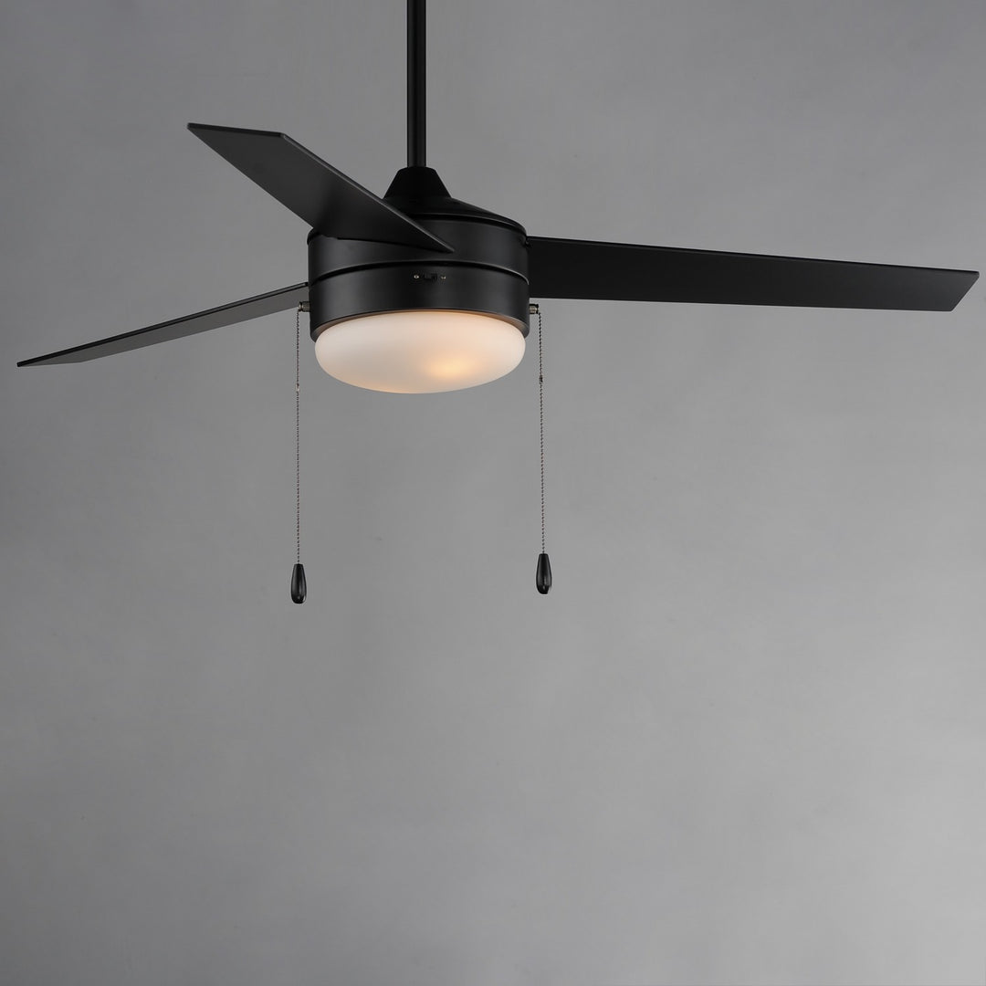 Maxim - 89906FTBKWN - 52" Ceiling Fan - Trio - Black / Walnut
