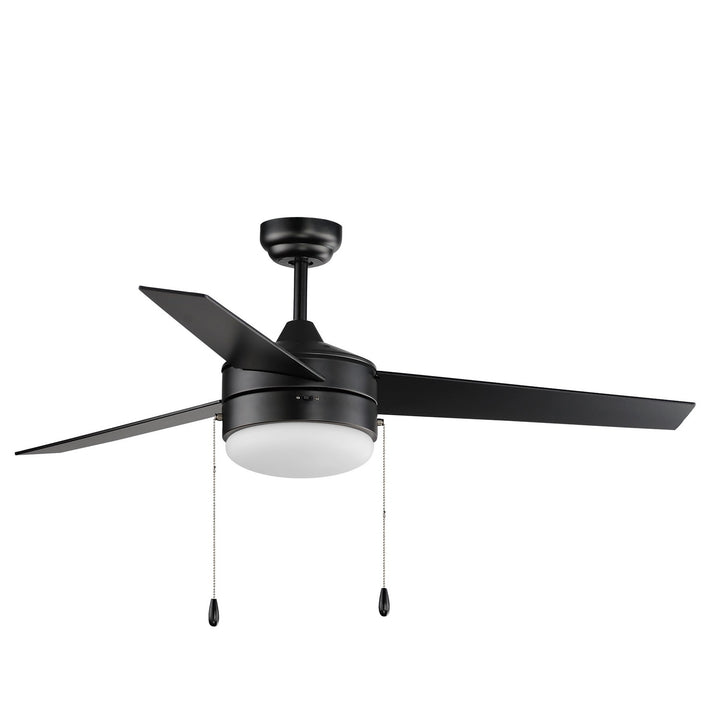 Maxim - 89906FTBKWN - 52" Ceiling Fan - Trio - Black / Walnut