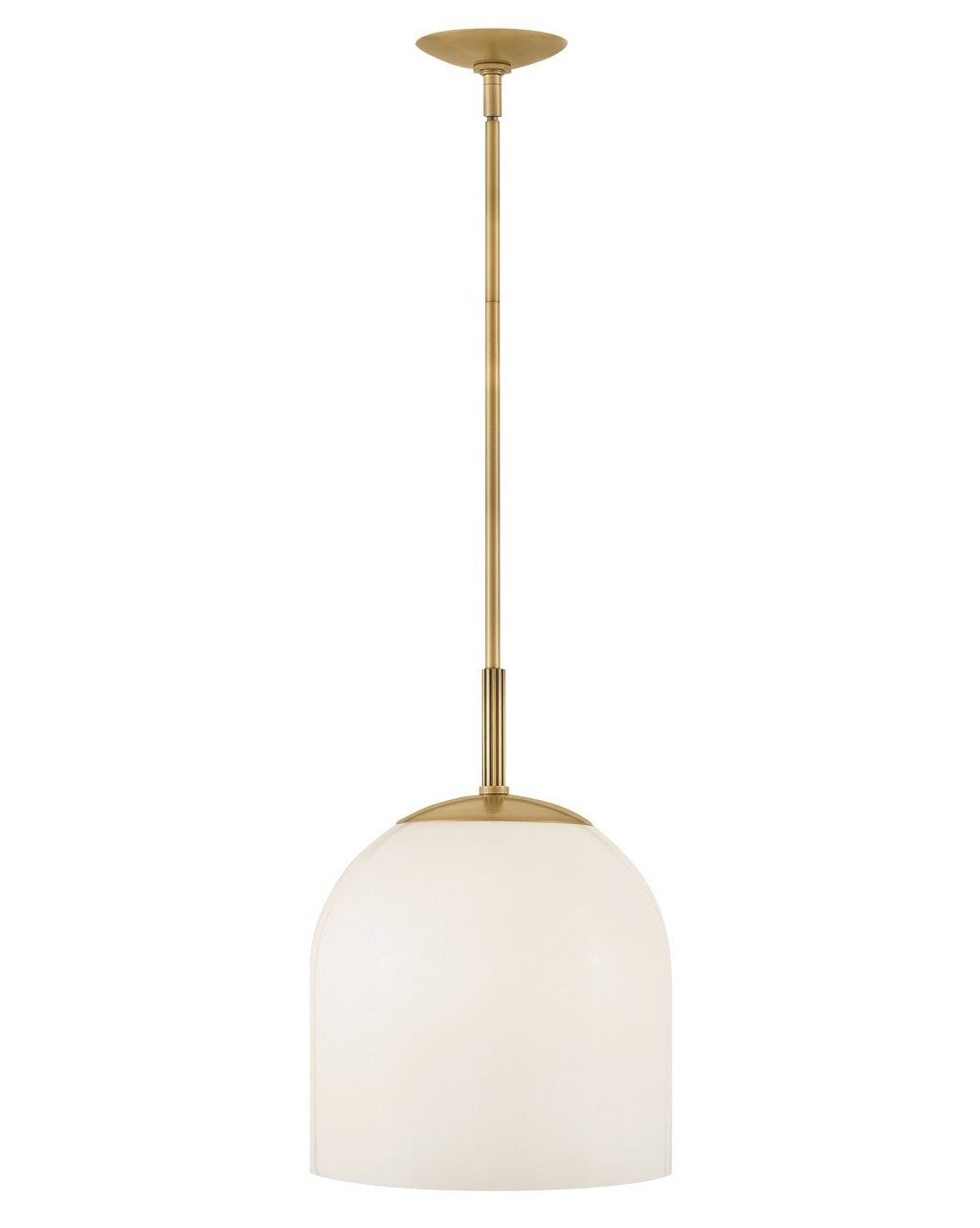Willa LED Pendant in Heritage Brass - available from The Lighting Shoppe, trusted by Canadian homeowners