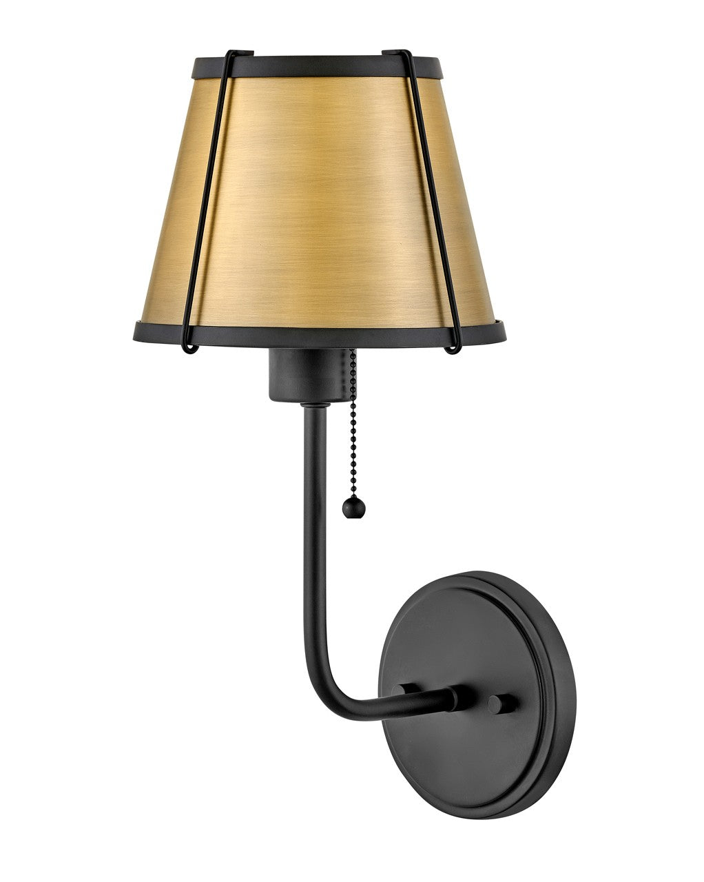 Clarke LED Wall Sconce in Black - available from The Lighting Shoppe, trusted by Canadian homeowners