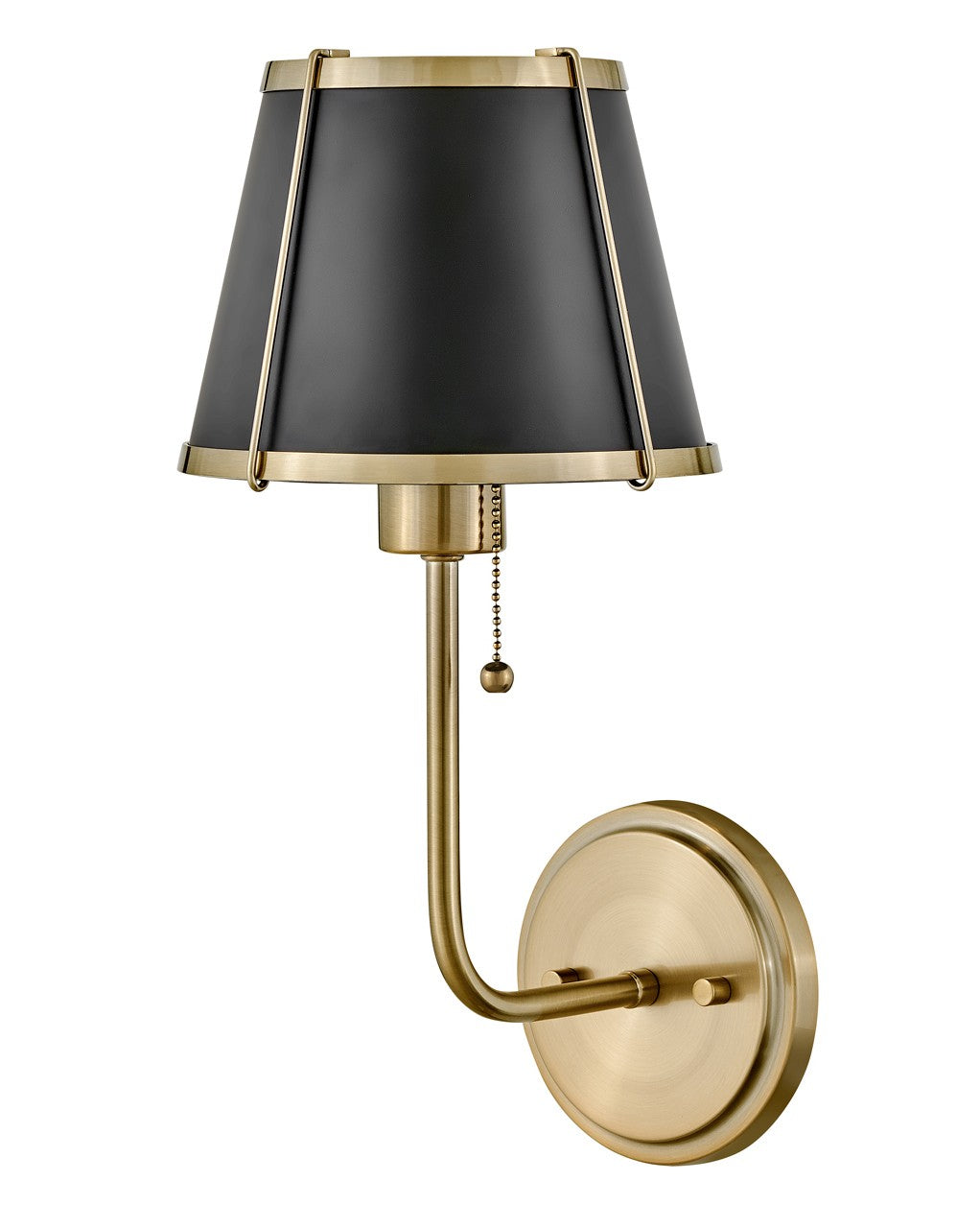 Clarke LED Wall Sconce in Warm Brass - available from The Lighting Shoppe, trusted by Canadian homeowners