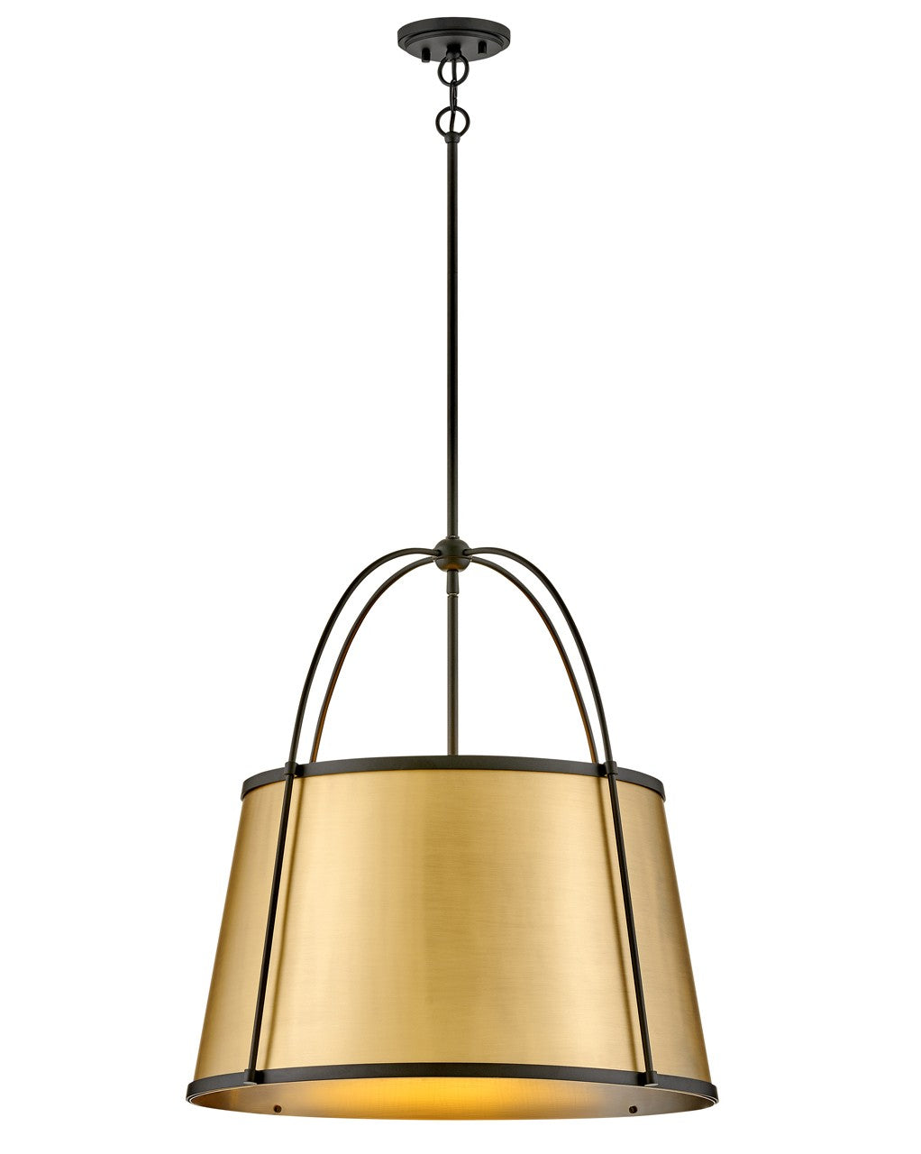 Clarke LED Chandelier in Black - available from The Lighting Shoppe, trusted by Canadian homeowners