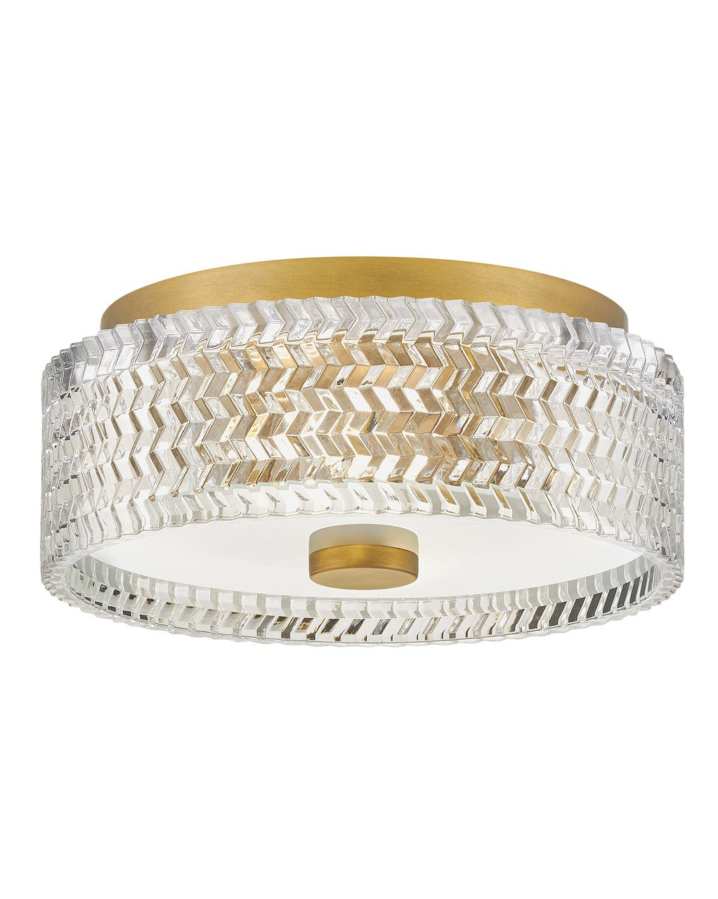 Hinkley Canada - 5041HB - LED Flush Mount - Elle - Heritage Brass
