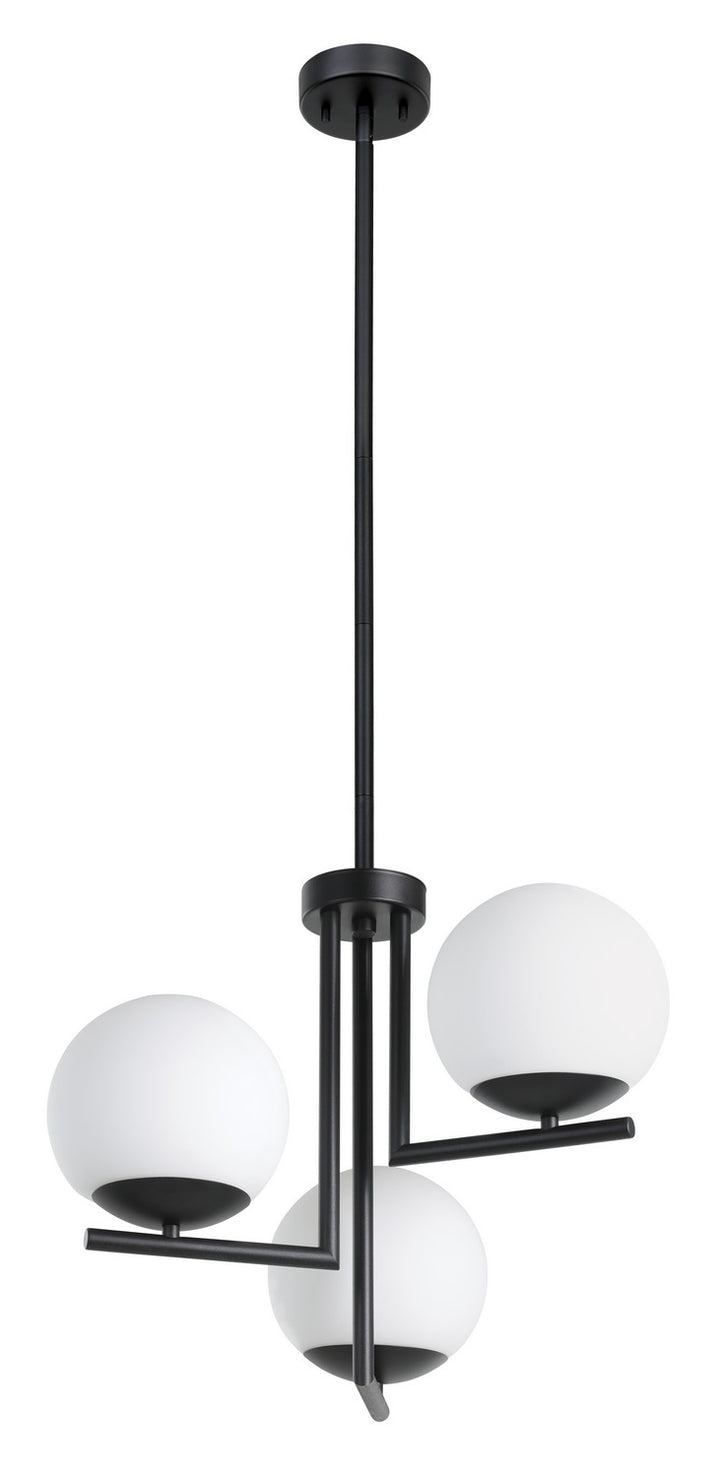 Denver Three Light Pendant in Black - available from The Lighting Shoppe, trusted by Canadian homeowners