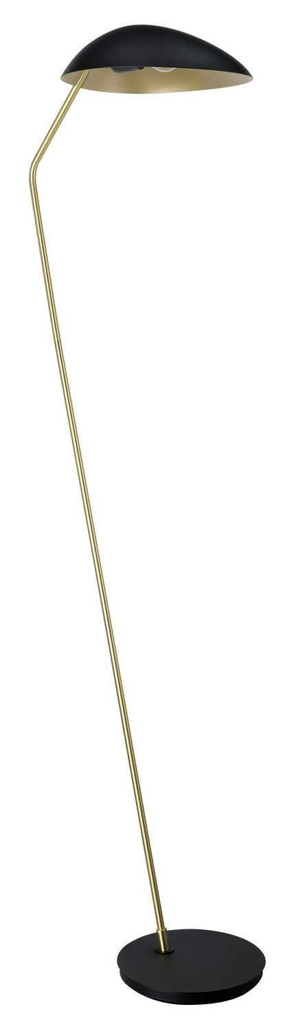 Lindmoor One Light Floor Lamp in Black - available from The Lighting Shoppe, trusted by Canadian homeowners