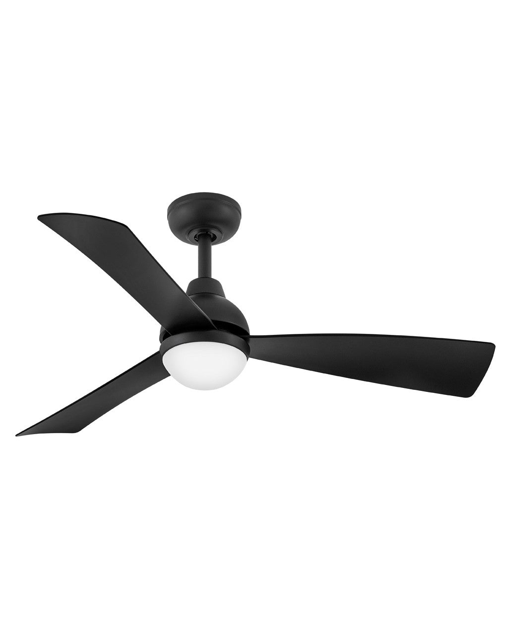Una 44"Ceiling Fan in Matte Black - available from The Lighting Shoppe, trusted by Canadian homeowners
