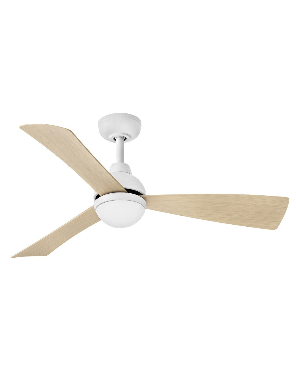 Una 44"Ceiling Fan in Matte White - available from The Lighting Shoppe, trusted by Canadian homeowners
