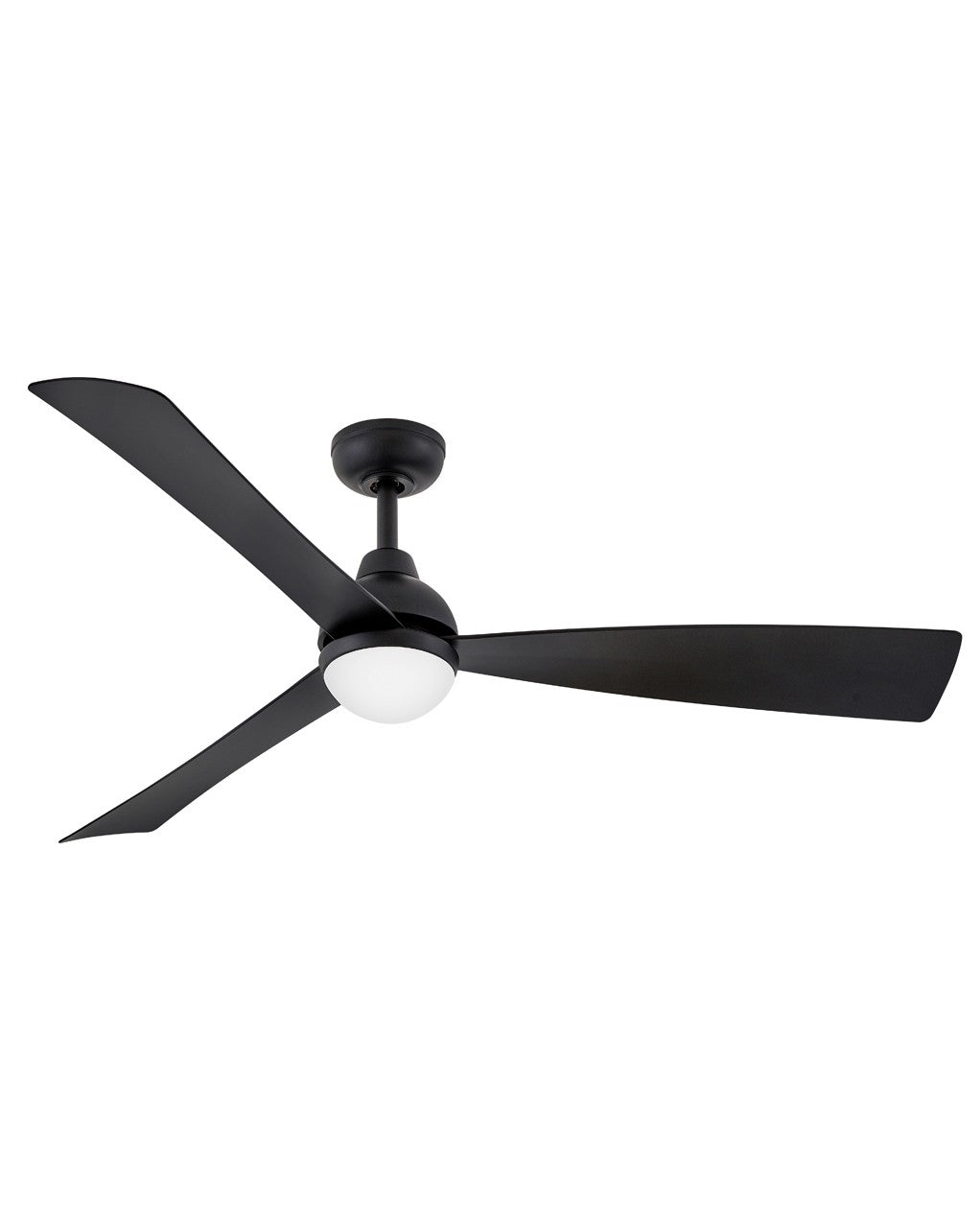 Una 56"Ceiling Fan in Matte Black - available from The Lighting Shoppe, trusted by Canadian homeowners