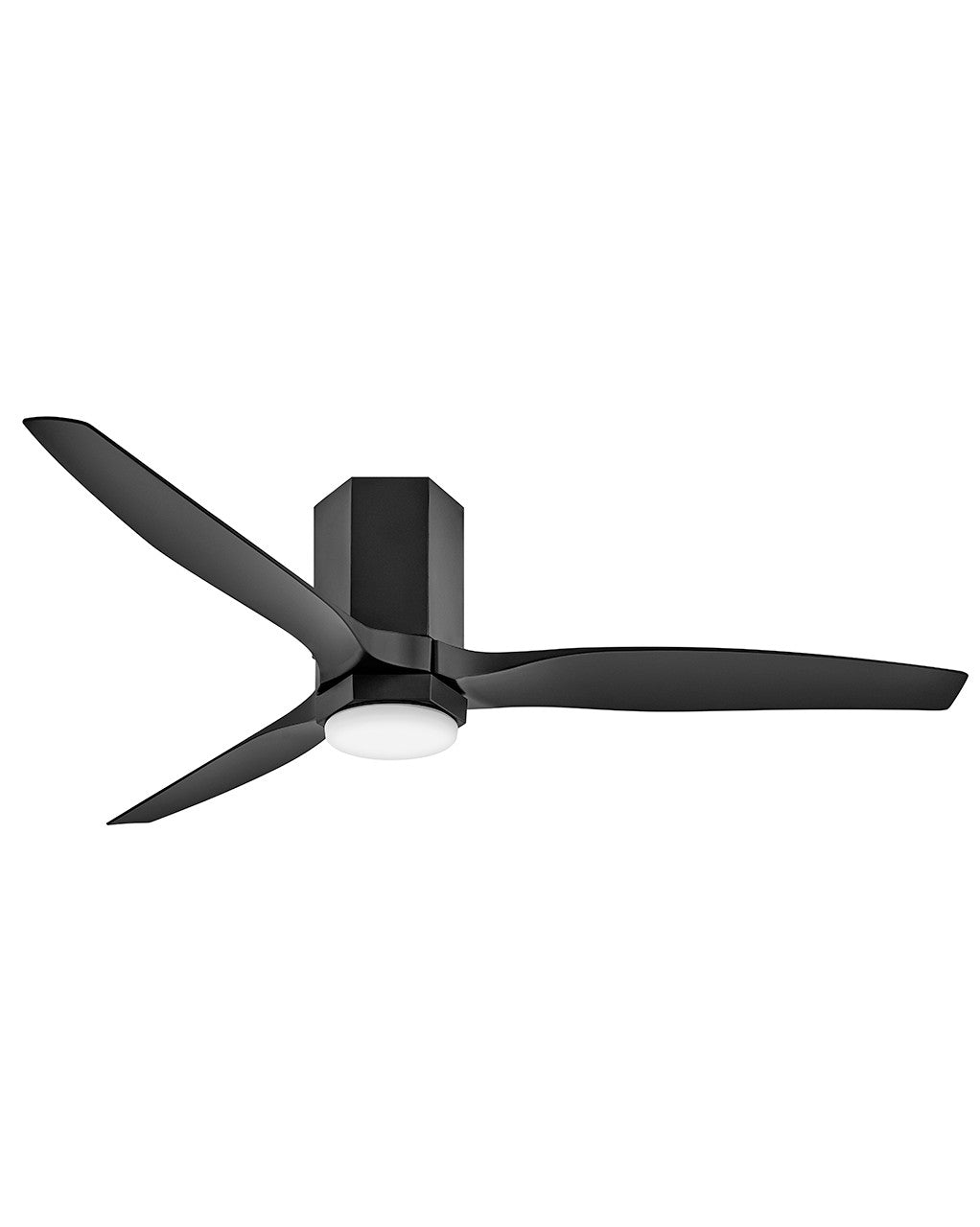 Facet 52"Ceiling Fan in Matte Black - available from The Lighting Shoppe, trusted by Canadian homeowners