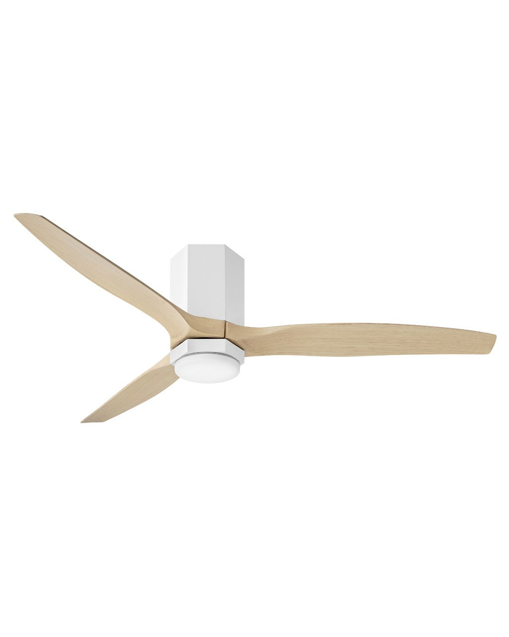 Facet 52"Ceiling Fan in Matte White - available from The Lighting Shoppe, trusted by Canadian homeowners
