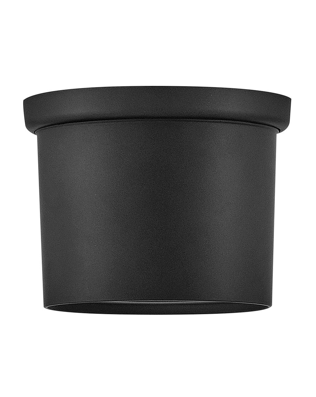 Iver Flush Mount Kit in Matte Black - available from The Lighting Shoppe, trusted by Canadian homeowners