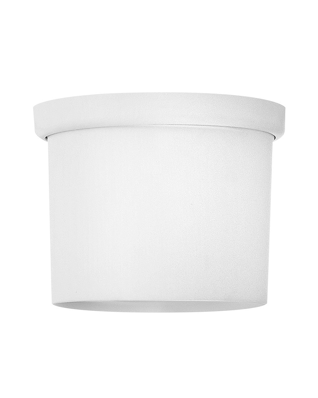 Iver Flush Mount Kit in Matte White - available from The Lighting Shoppe, trusted by Canadian homeowners