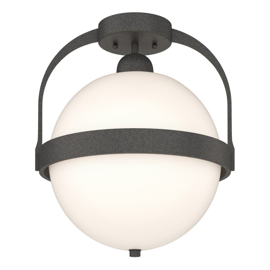 Hubbardton Forge Canada - 121380-SKT-20-GG0720 - One Light Semi-Flush Mount - Atlas - Natural Iron