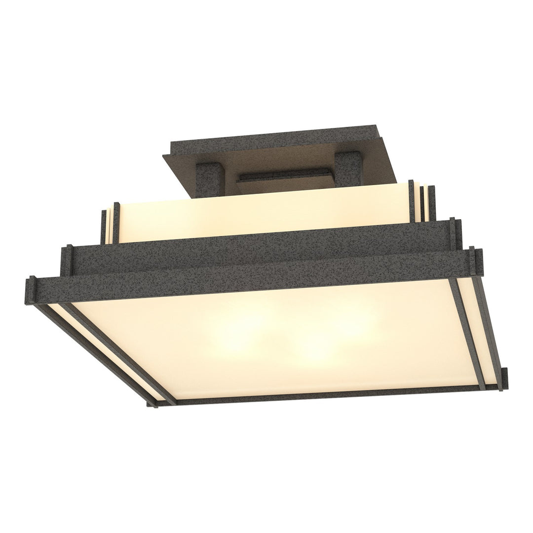 Hubbardton Forge Canada - 123705-SKT-20-BB0416 - Four Light Semi-Flush Mount - Steppe - Natural Iron