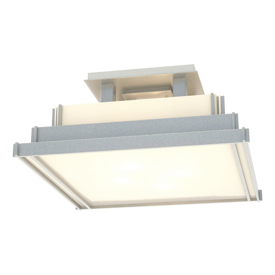 Hubbardton Forge Canada - 123705-SKT-82-CC0416 - Four Light Semi-Flush Mount - Steppe - Vintage Platinum