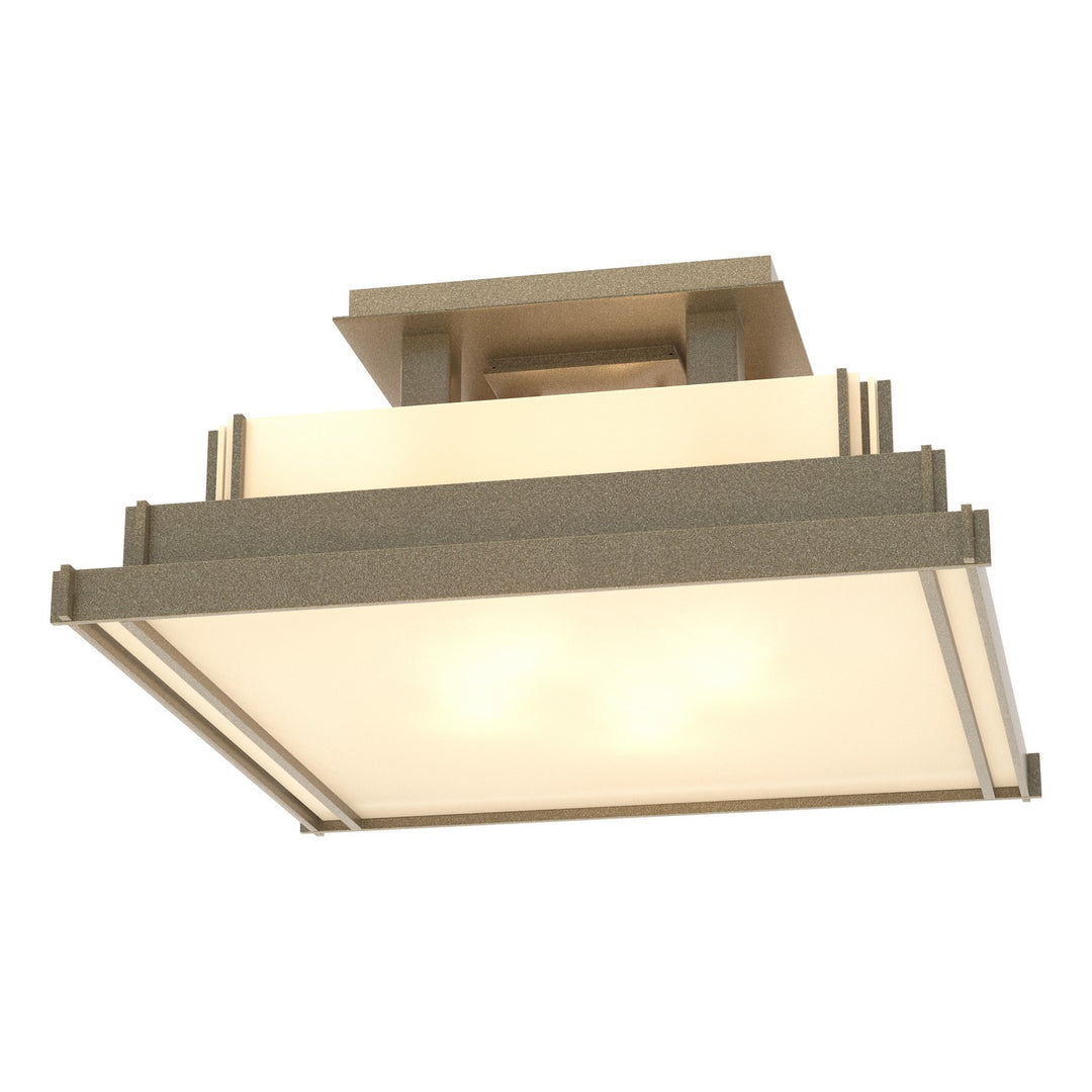 Hubbardton Forge Canada - 123705-SKT-84-BB0416 - Four Light Semi-Flush Mount - Steppe - Soft Gold